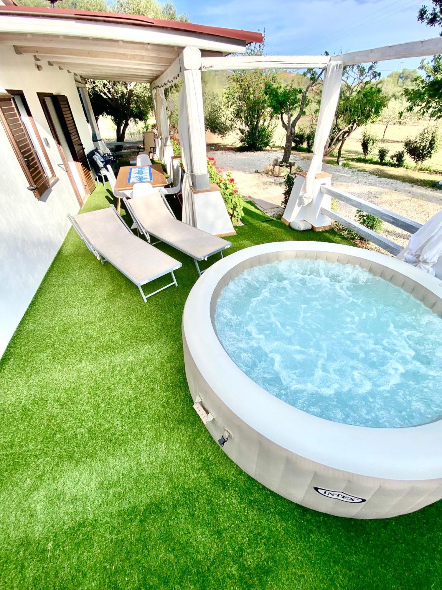 Villa Bianca Tertenìa Exteriör bild